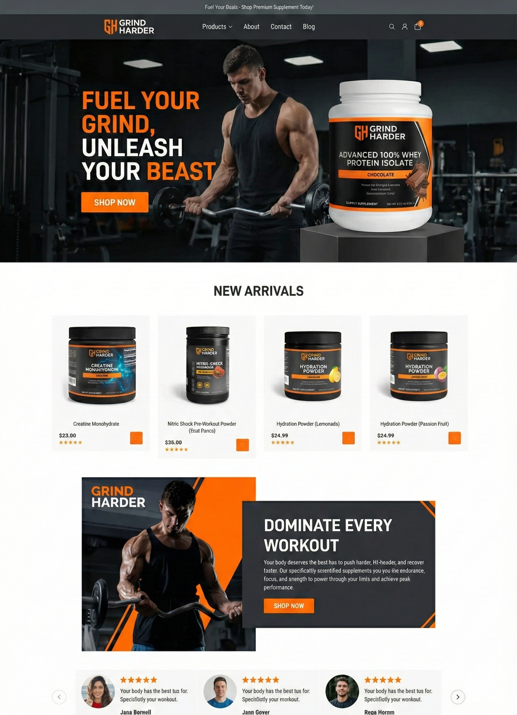 Supplements Store
